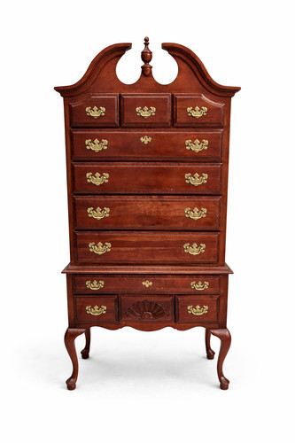Vintage queen anne highboy - vintage,