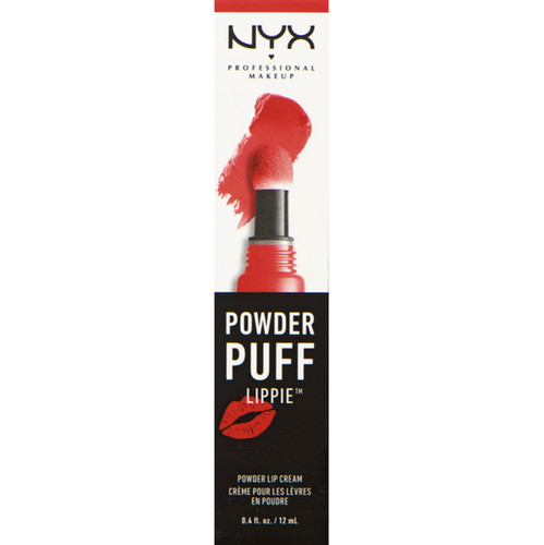 Nib nyx powder - puff, lippie