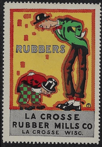 Advertising stamp rubbers - advertising,