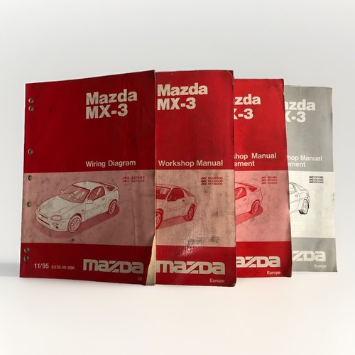 Mazda factory workshop - mx-3,