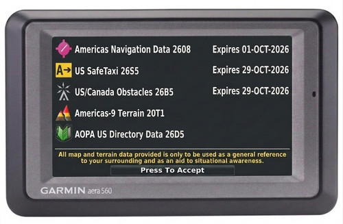 Garmin aera 500 510 550 - 500, 560