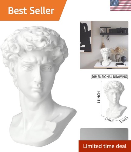 Elegant 11in greek statue - statue, of