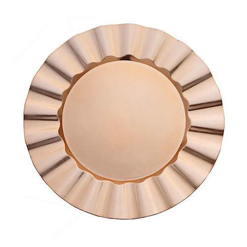 Pcs round scalloped - pcs, 13"