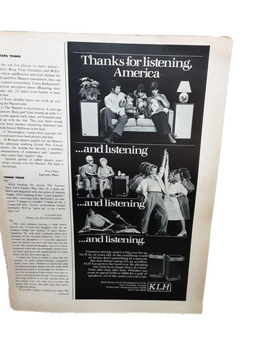 1979 klh stereo - 1979,