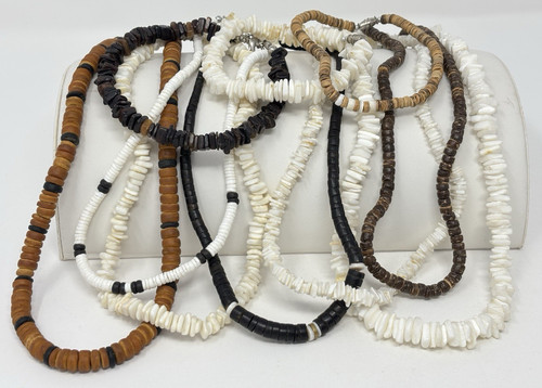 Vintage y2k 90s puka shell - vintage,