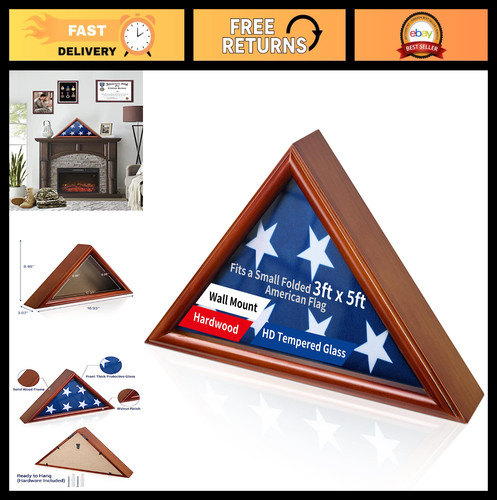 Wooden flag display - flag,
