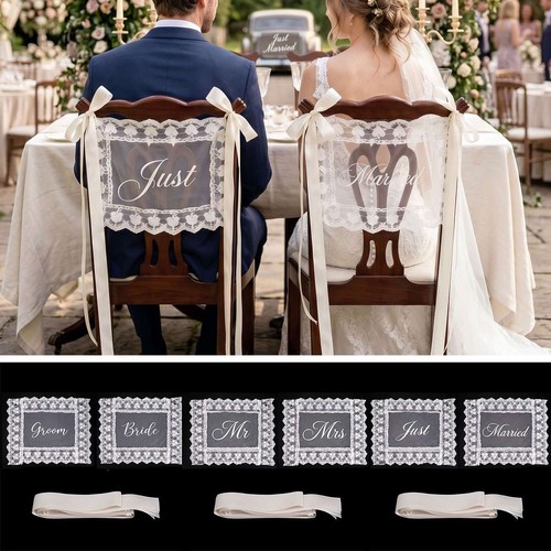 Just married wedding chair - just,