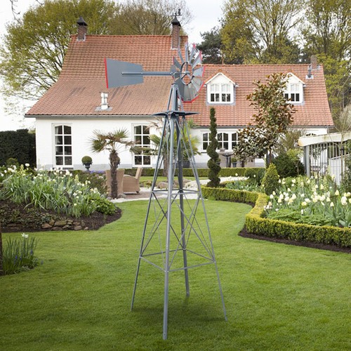 8ft windmill garden - windmill, decor