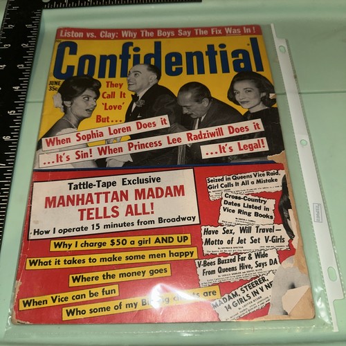 Vintage confidential magazine - vintage,