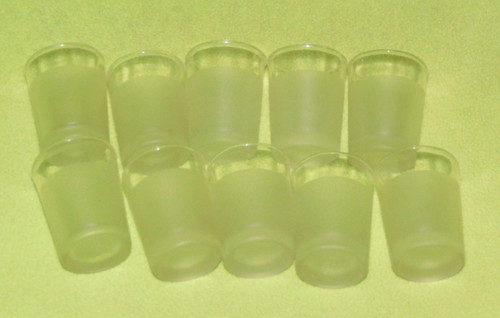 Clear shot glass frosted - clear,