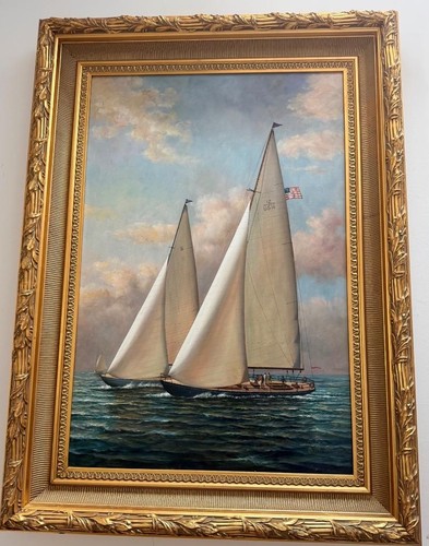 Marine sail boat - racing, yachts
