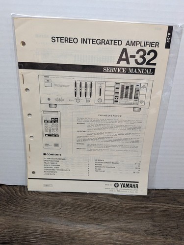 Yamaha stereo amplifier - a-32,