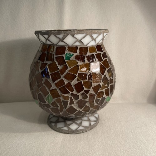 Mosaic glazed glass - glazed,
