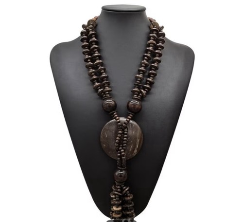 Long men necklace made of - a,