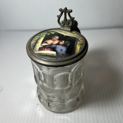Antique 1800 porcelain glass - antique, 1800's
