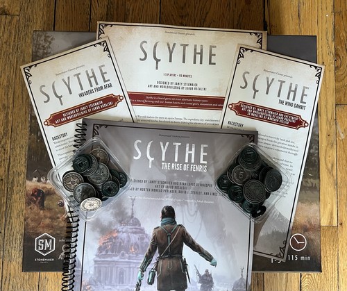 Scythe board game - scythe,