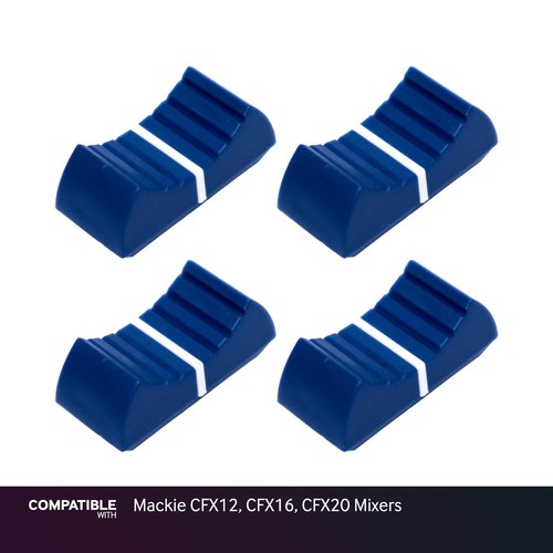 Set blue group fader caps - of,