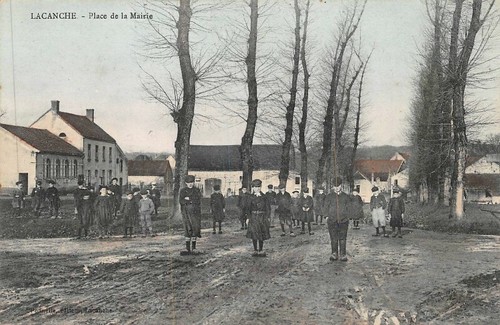 Lacanche town hall - town,