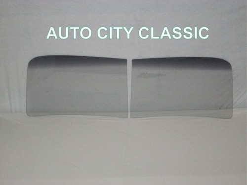 2pc windshield glass - 1948, 1949
