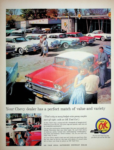 Original chevrolet chevy - chevrolet, ad: