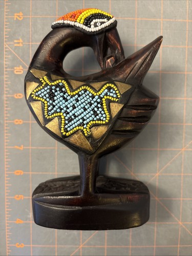 Handcrafted sankofa bird wood - sankofa,