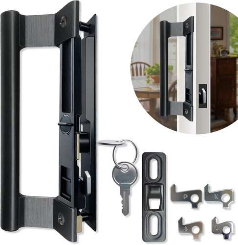 Sliding glass door handle set - sliding,