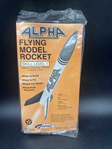 Vintage alpha model rocket kit - vintage,
