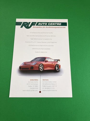 Porsche ruf turbo vintage - ruf,