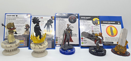 Heroclix lot cards - heroclix,