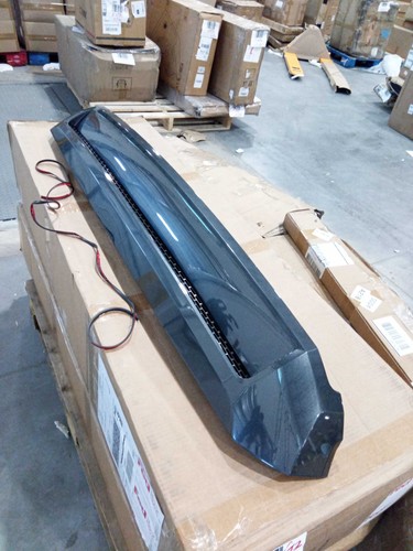 Used magnetic gray front hood - front,