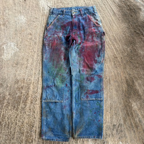 Vtg carhartt double knee - carhartt,