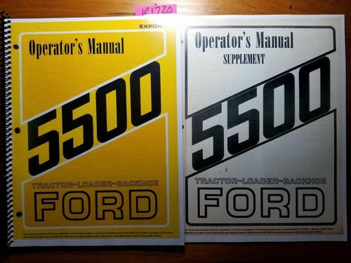 Ford 5500 tractor loader - 5500,