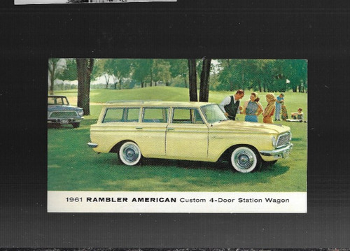 Rambler american postcard - american,