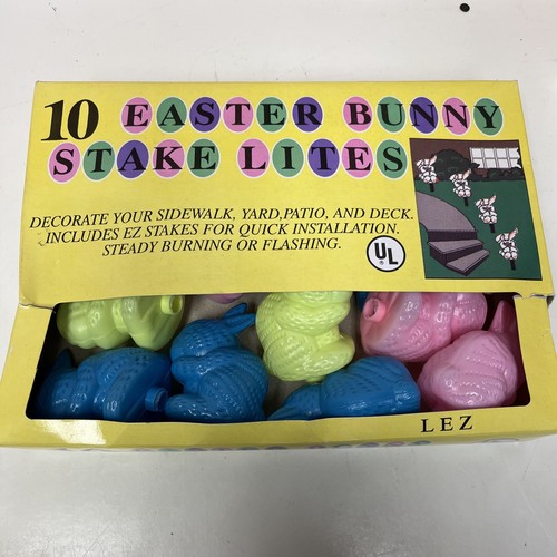 Vintage easter bunny blow mold - blow,