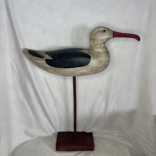 Vtg hand carved painted - hand, &