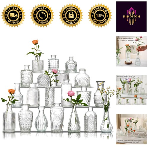 Piece assorted glass bud - assorted,
