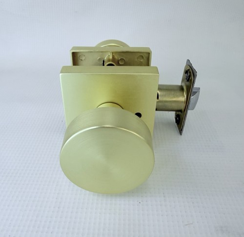 Modern satin brass door - satin,