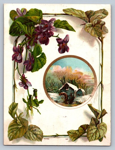 Trade card woolson spice - trade, lion