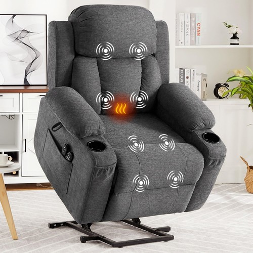 Oversized power lift recliner - power,