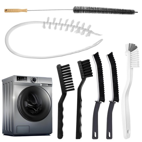 Washing machine cleaning - machine, brush