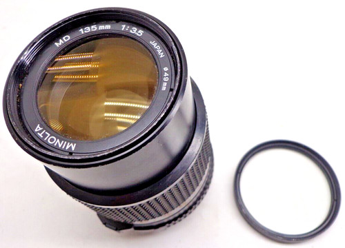 Minolta 135mm lens md - 135mm,
