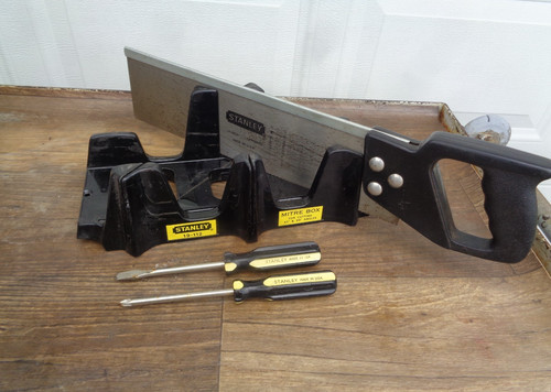 Stanley miter box 112 - 19-112, w/