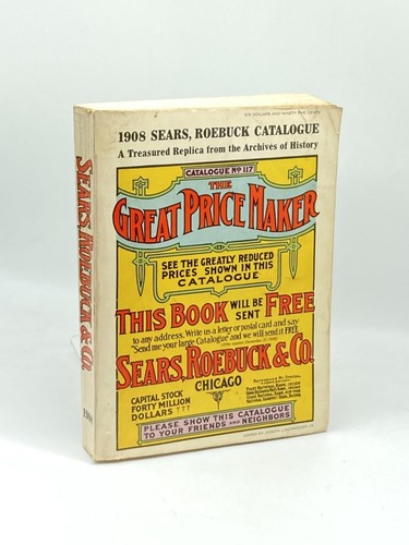 1908 sears roebuck - sears,, catalogue
