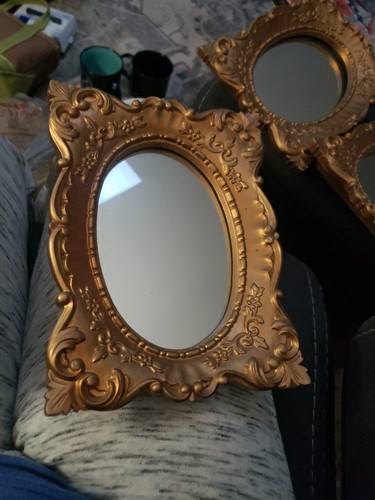 Burwood gold gilded accent - gold,