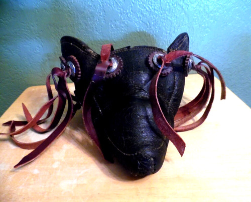 Antique western leather - antique,