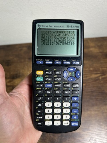 Texas instruments plus - ti, 83