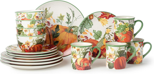 Rustic harvest fields piece - fields, 16-piece