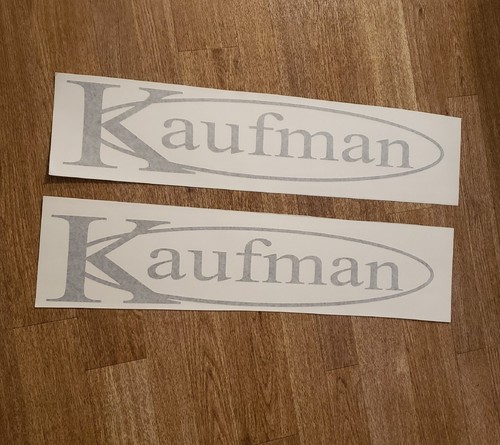 Kaufman trailers decals - trailers,