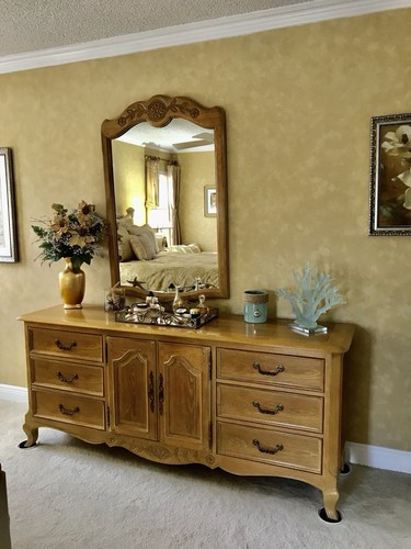 Country french bedroom - country,