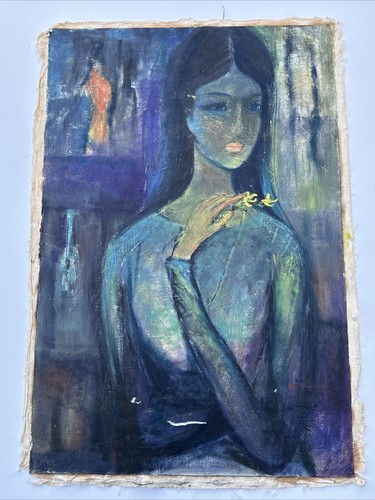 Vintage asian painting - vintage,